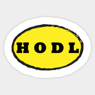 HOLD Sticker